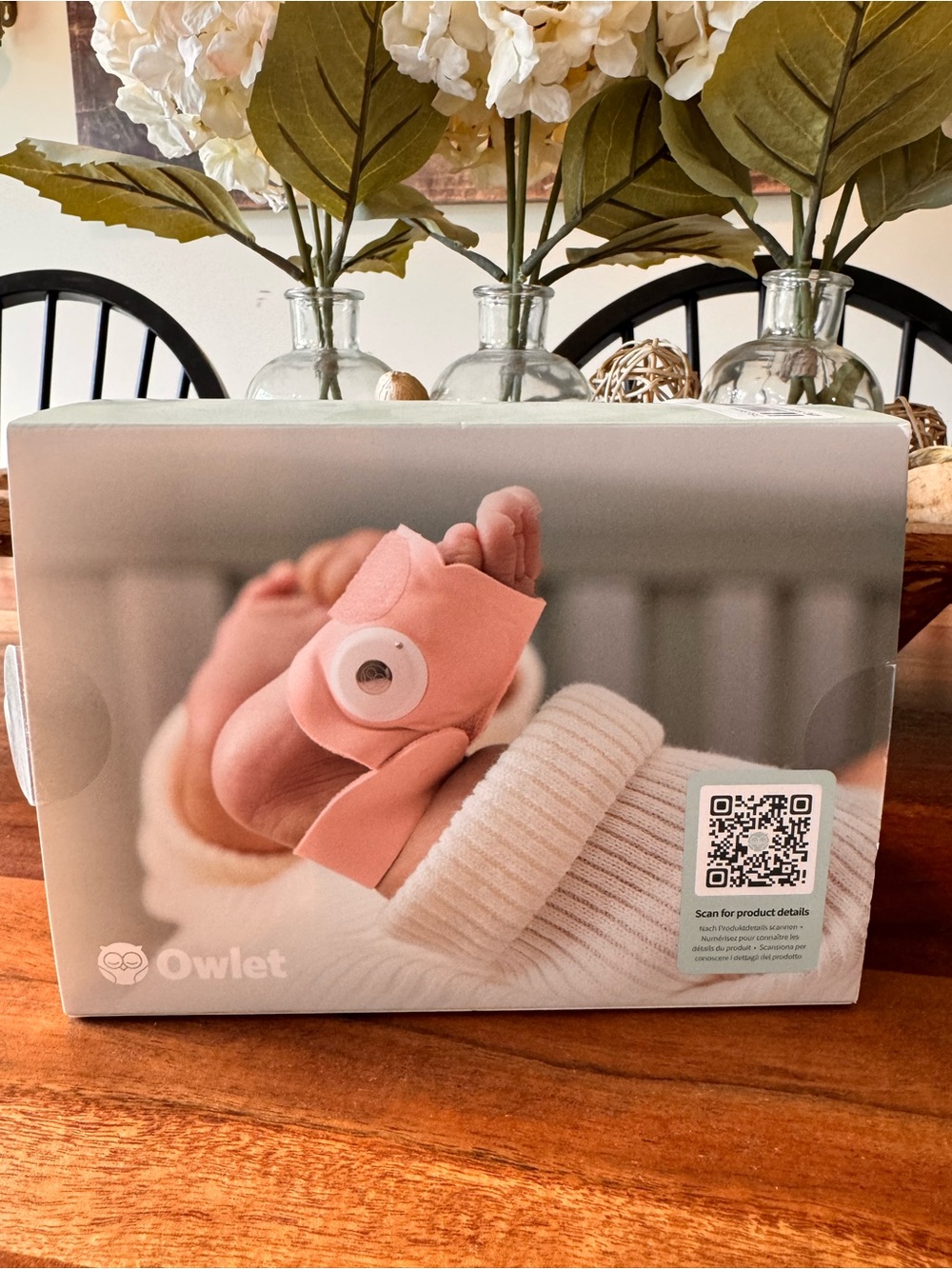 Pink Owlet Dream Sock EXCELLENT Condition